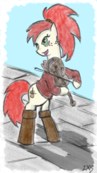 Size: 720x1280 | Tagged: safe, artist:arcanelexicon, pony, lindsey stirling, ponified, solo