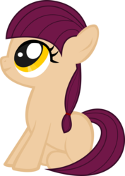 Size: 2993x4230 | Tagged: safe, artist:feralhamster, oc, oc only, blank flank, female, filly, simple background, solo, transparent background, vector