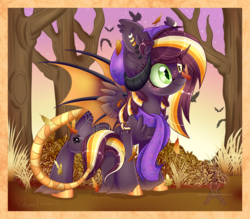 Size: 1024x896 | Tagged: safe, artist:pvrii, oc, oc only, oc:samhain, clothes, scarf, solo