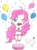 Size: 2313x3109 | Tagged: safe, artist:lizzyxnear, pinkie pie, human, g4, armpits, humanized