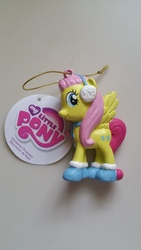 Size: 576x1024 | Tagged: safe, fluttershy, g4, christmas ornament, fail, irl, merchandise, photo, toy, wrong cutie mark, you had one job