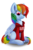 Size: 1600x2400 | Tagged: safe, artist:redember00, rainbow dash, g4, backwards cutie mark, clothes, female, harvard, solo, sweater