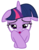 Size: 7000x9000 | Tagged: safe, artist:tardifice, twilight sparkle, alicorn, pony, g4, made in manehattan, my little pony: friendship is magic, absurd resolution, female, floppy ears, open mouth, photoshop, simple background, solo, transparent background, twilight sparkle (alicorn), vector