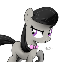 Size: 1800x1800 | Tagged: safe, artist:graytyphoon, octavia melody, g4, female, simple background, solo, white background