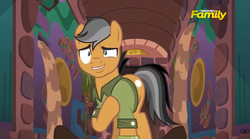 Size: 832x461 | Tagged: safe, screencap, quibble pants, earth pony, pony, g4, my little pony: friendship is magic, stranger than fan fiction, male, solo, stallion