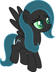 Size: 1024x1324 | Tagged: safe, artist:blah23z, queen chrysalis, sunshower, g4, female, recolor, solo