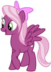 Size: 1024x1436 | Tagged: safe, artist:blah23z, cheerilee, flitter, g4, female, mare, recolor, simple background, solo, transparent background