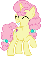 Size: 1024x1448 | Tagged: safe, artist:blah23z, fluttershy, sugar belle, g4, eyes closed, female, fusion, recolor, solo