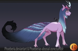 Size: 1024x665 | Tagged: safe, artist:phoeberia, twilight sparkle, alicorn, pony, g4, alternate universe, female, profile, solo, twilight sparkle (alicorn)