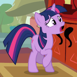 Size: 507x507 | Tagged: safe, edit, edited screencap, screencap, twilight sparkle, g4, magical mystery cure, animated, caption, desperation, female, need to pee, omorashi, potty dance, potty emergency, potty time, solo, trotting, trotting in place