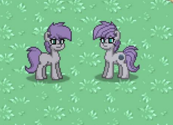 Size: 572x412 | Tagged: safe, maud pie, earth pony, pony, pony town, g4, cutie mark, self ponidox