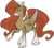 Size: 830x749 | Tagged: safe, artist:egophiliac, oc, oc only, oc:wild spice, pegasus, pony, ear piercing, piercing, solo, unshorn fetlocks