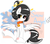 Size: 1024x891 | Tagged: safe, artist:snow angel, oc, oc only, oc:snow angel, pegasus, pony, bell, bell collar, blushing, chest fluff, collar, digital art, female, fluffy, heterochromia, red eyes, sitting, solo, yellow eyes