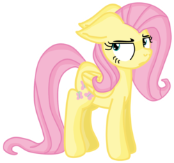 Size: 962x899 | Tagged: safe, artist:casanova-mew, fluttershy, pegasus, pony, g4, female, mare, simple background, solo, sticker, transparent background