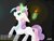 Size: 1024x768 | Tagged: safe, artist:dragonhistorian, sweetie belle, g4, diamond pickaxe, magic, minecraft