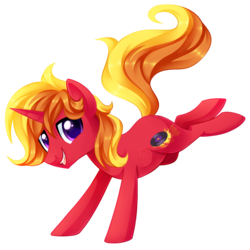 Size: 1024x1024 | Tagged: safe, artist:xnightmelody, oc, oc only, oc:audio stutter, pony, unicorn, horn, solo, unicorn oc