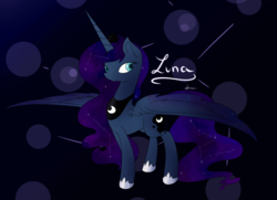 Size: 3937x2857 | Tagged: safe, artist:bronymirage, princess luna, g4, female, high res, solo, spread wings