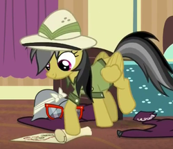 Size: 328x282 | Tagged: safe, screencap, daring do, pony, g4, stranger than fan fiction, female, mare, solo