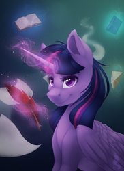 Size: 800x1100 | Tagged: safe, artist:silentwulv, twilight sparkle, alicorn, pony, g4, female, solo, twilight sparkle (alicorn)