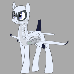 Size: 1100x1100 | Tagged: safe, artist:dudey64, oc, oc only, oc:avia, original species, plane pony, pony, plane, solo, x-ray, x-ray picture