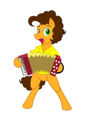 Size: 876x1239 | Tagged: safe, artist:alixnight, cheese sandwich, earth pony, pony, g4, accordion, bipedal, musical instrument, simple background, solo, vector, weird al yankovic, white background