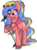 Size: 557x750 | Tagged: safe, artist:kyaokay, oc, oc only, oc:flower child, hippie, microphone, peace symbol, simple background, singing, transparent background, unshorn fetlocks