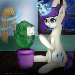 Size: 1024x1024 | Tagged: safe, artist:anuhanele, rarity, g4, party of one, alone, crying, sad