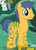 Size: 133x185 | Tagged: safe, screencap, golden stream, tornado bolt, earth pony, pony, g4, the cutie re-mark, alternate timeline, background pony, chrysalis resistance timeline, cropped, discovery family logo, male, picture for breezies, solo focus, stallion, stripes