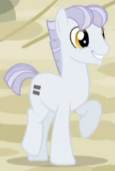 Size: 170x252 | Tagged: safe, screencap, white marble, pony, g4, the cutie map, background pony, equal cutie mark, equalized, solo