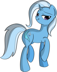 Size: 2500x3152 | Tagged: safe, artist:datapony, trixie, pony, unicorn, g4, female, high res, mare, simple background, smiling, solo, transparent background