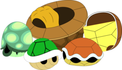 Size: 3546x2025 | Tagged: safe, artist:porygon2z, tank, oc, oc:shelldon, koopa troopa, squirtle, tortoise, turtle, g4, franklin, franklin the turtle, happy tree friends, high res, koopa shell, non-mlp oc, non-pony oc, pokémon, shell, simple background, super mario bros., tortoise shell, transparent background, vector