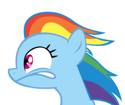 Size: 900x761 | Tagged: safe, rainbow dash, g4, female, rainbow dash is best facemaker, solo