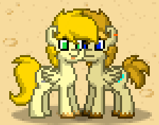 Size: 224x177 | Tagged: safe, oc, oc only, oc:exist, pegasus, pony, pony town, cute