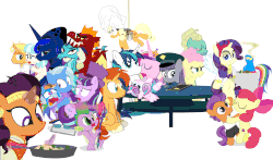Size: 1250x735 | Tagged: safe, artist:dm29, apple bloom, applejack, boulder (g4), coco pommel, fluttershy, garble, gourmand ramsay, maud pie, princess cadance, princess ember, princess flurry heart, princess luna, rainbow dash, rarity, saffron masala, shining armor, snowfall frost, spike, spirit of hearth's warming yet to come, starlight glimmer, sunburst, tender taps, trixie, twilight sparkle, zephyr breeze, alicorn, dragon, pony, a hearth's warming tail, applejack's "day" off, flutter brutter, g4, gauntlet of fire, newbie dash, no second prances, on your marks, season 6, spice up your life, the crystalling, the gift of the maud pie, the saddle row review, angel rarity, animated, backwards cutie mark, bathrobe, beach chair, bloodstone scepter, broom, chair, clothes, cold, couch, cracked armor, crossing the memes, cutie mark, dancing, devil rarity, dragon lord spike, female, filly, garble's hugs, gordon ramsay, hat, hearth's warming, hiatus, male, meme, menu, non-looping gif, now you're thinking with portals, portal, present, rainbow trash, safety goggles, ship:emble, shipping, straight, sweeping, sweepsweepsweep, tenderbloom, the cmc's cutie marks, the meme continues, the story so far of season 6, this isn't even my final form, toolbelt, top hat, towel, trash can, twilight sparkle (alicorn), twilight sweeple, wall of tags, wonderbolts uniform