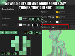 Size: 800x600 | Tagged: safe, oc, oc only, pony, pony town, 1000 hours in gimp, how to, meme