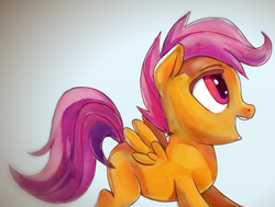 Size: 4000x3031 | Tagged: safe, artist:buttercupsaiyan, scootaloo, g4, female, solo