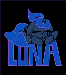 Size: 1080x1220 | Tagged: safe, artist:dec18kevin, princess luna, g4, eyes closed, female, floppy ears, prone, simple background, solo