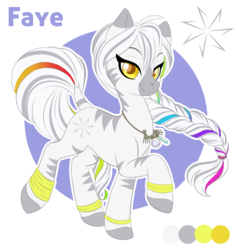 Size: 950x1004 | Tagged: safe, artist:silkensaddle, oc, oc only, oc:faye, zebra, braid, commission, female, looking at you, mare, solo