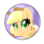 Size: 1024x1019 | Tagged: safe, artist:sohmasatori, applejack, earth pony, pony, g4, chibi, cute, female, jackabetes, solo