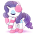 Size: 2000x2000 | Tagged: safe, artist:exceru-karina, rarity, g4, clothes, female, high res, mittens, scarf, solo