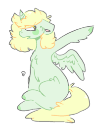 Size: 1750x2251 | Tagged: safe, artist:sinnersarewinners, oc, oc only, alicorn, pony, floppy ears, pastel, simple background, solo, transparent background