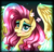 Size: 700x666 | Tagged: safe, artist:derpsonhooves, fluttershy, g4, female, flower, flower in hair, solo