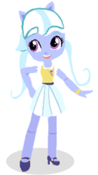 Size: 669x1193 | Tagged: safe, artist:sunsetshimmer333, sugarcoat, equestria girls, g4, blurry, clothes, doll, equestria girls minis, female, high heels, irl, mary janes, photo, pigtails, pleated skirt, shoes, skirt, toy, upscaled