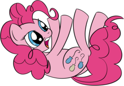 Size: 3597x2500 | Tagged: safe, artist:datapony, pinkie pie, earth pony, pony, g4, female, high res, simple background, solo, transparent background