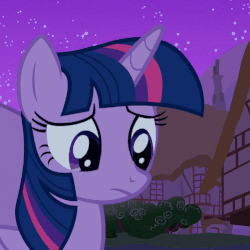Size: 501x501 | Tagged: safe, screencap, twilight sparkle, alicorn, pony, g4, magical mystery cure, animated, cute, female, floppy ears, solo, twilight sparkle (alicorn)