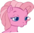 Size: 429x423 | Tagged: safe, artist:pupyawn, pinkie pie (g3), g3, g3.5, female, simple background, solo, transparent background, vector