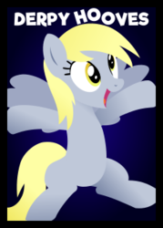Size: 180x252 | Tagged: safe, artist:wingbeatpony, derpy hooves, g4, .svg available, card game, female, one night in ponyville, solo, svg, text, vector