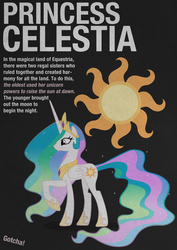 Size: 2480x3508 | Tagged: safe, artist:skeptic-mousey, princess celestia, g4, female, poster, solo, typography