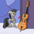 Size: 1024x1024 | Tagged: safe, artist:chaosmalefic, octavia melody, earth pony, pony, g4, cello, female, musical instrument, solo