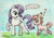 Size: 1024x723 | Tagged: safe, artist:nokills-clan196, button mash, rarity, g4, buttonbetes, colt, cute, duo, female, foal, looking at each other, looking at someone, male, mare, rarimash, shipping, straight, straight shota